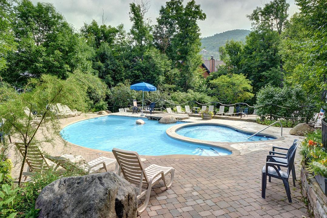 Les Manoirs Wpool & Hot Tub Near Village 120-8 Mont-Tremblant Bagian luar foto