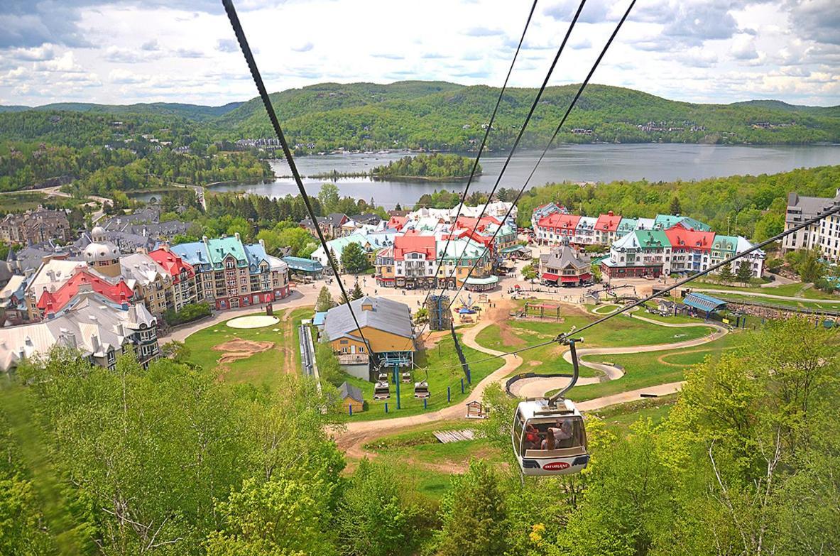 Les Manoirs Wpool & Hot Tub Near Village 120-8 Mont-Tremblant Bagian luar foto