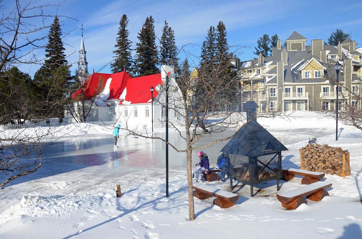 Les Manoirs Wpool & Hot Tub Near Village 120-8 Mont-Tremblant Bagian luar foto